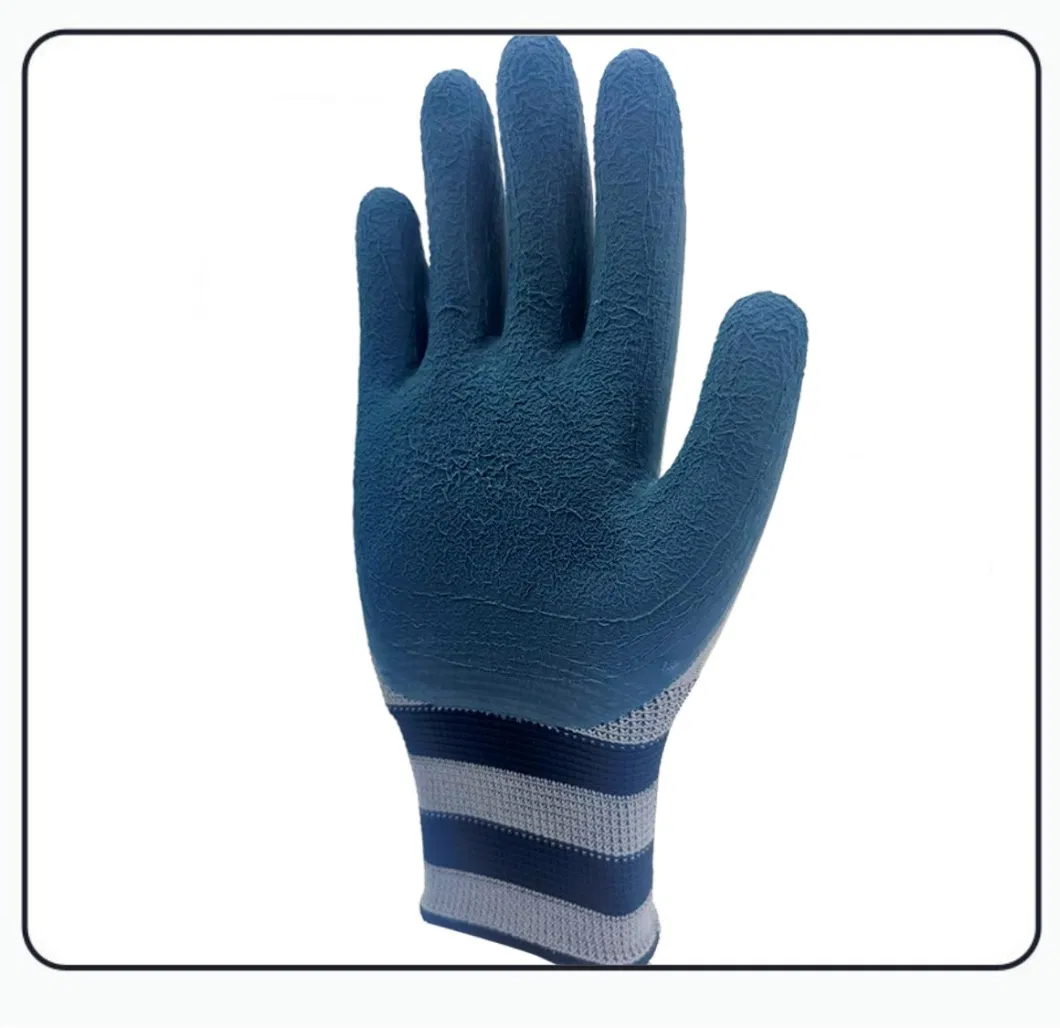 Double Layer Latex Coated Outdoor Winter Working Gloves Wholesale Waterproof Custom Work Winter Gloves