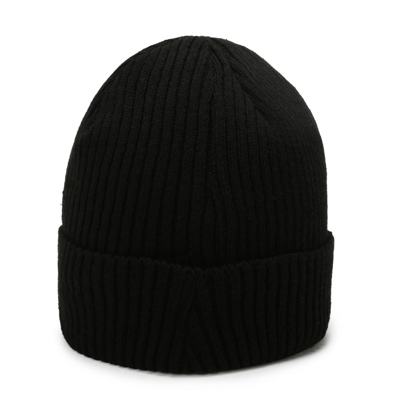 Men Women Slouchy Knit Warm Striped Winter Beanie Hats Balaclavas