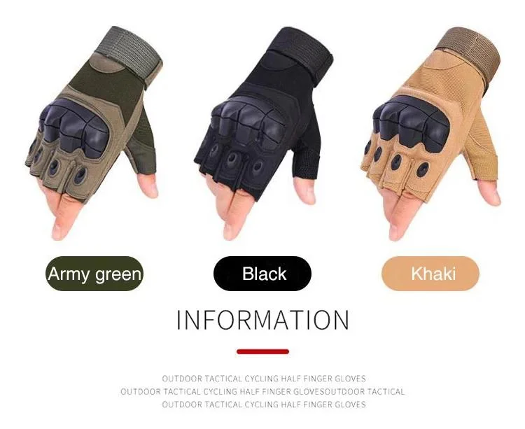 Lightweight Sport Hunting Shooting Glove Fingerless Tactical Glove