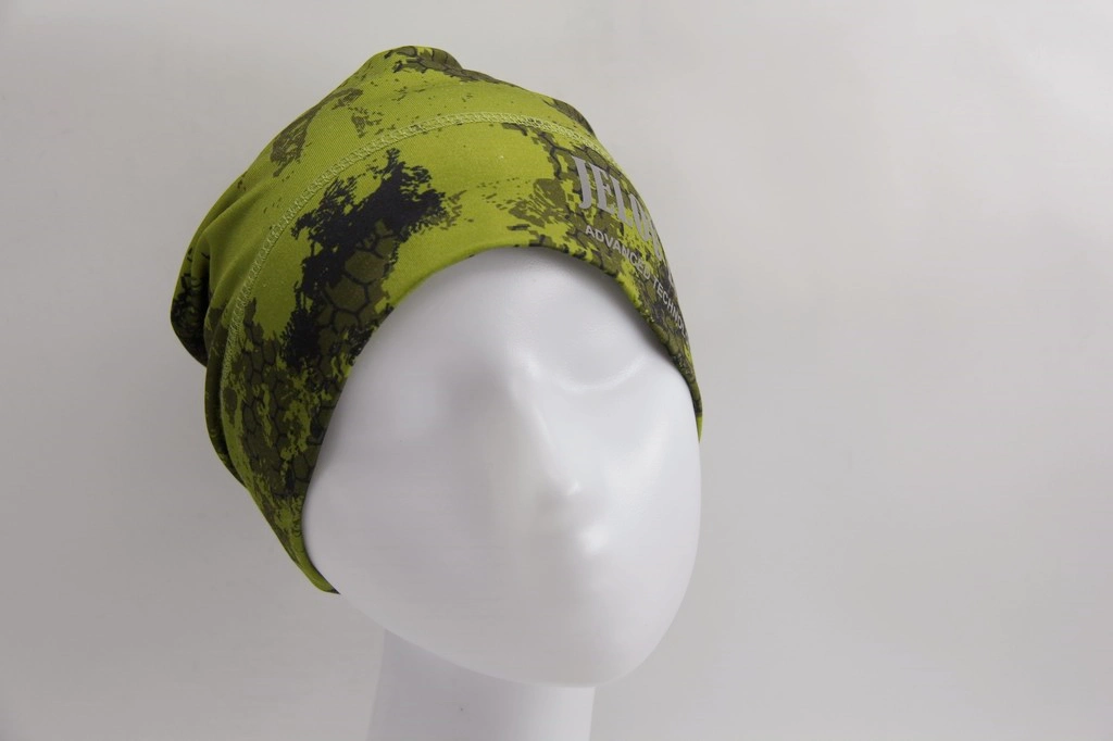 Jersey Child Summer Hat Camouflage Print with Good Handfeeling and Elastic