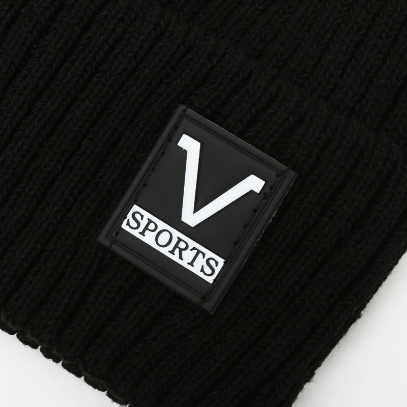 Men Women Slouchy Knit Warm Striped Winter Beanie Hats Balaclavas