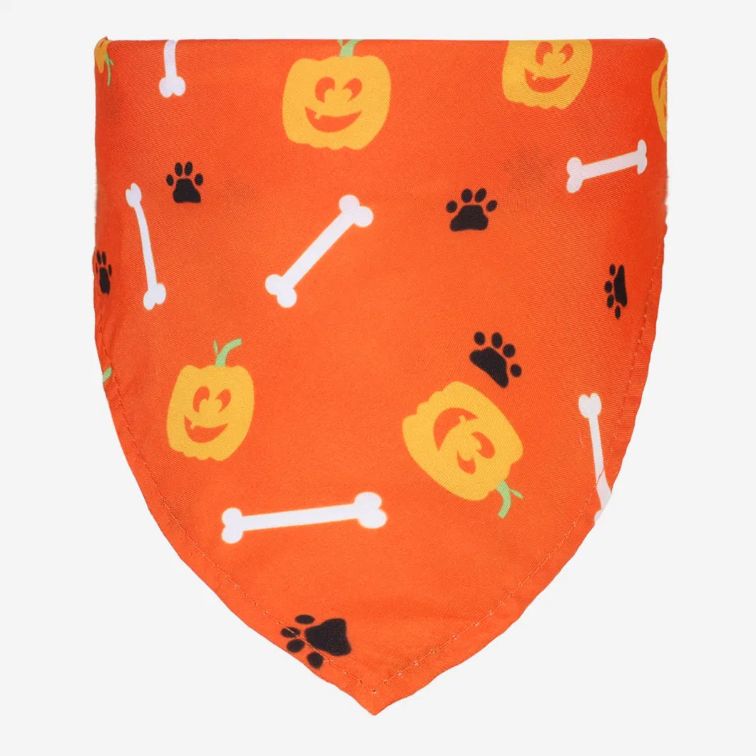 Halloween Pet Triangle Scarf Cotton Scarf for Dogs Cat