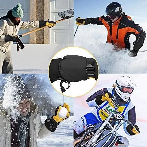 Winter Waterproof Warm Touch Screen Rechargeable Electric Hand Ski Gloves Heated Gloves