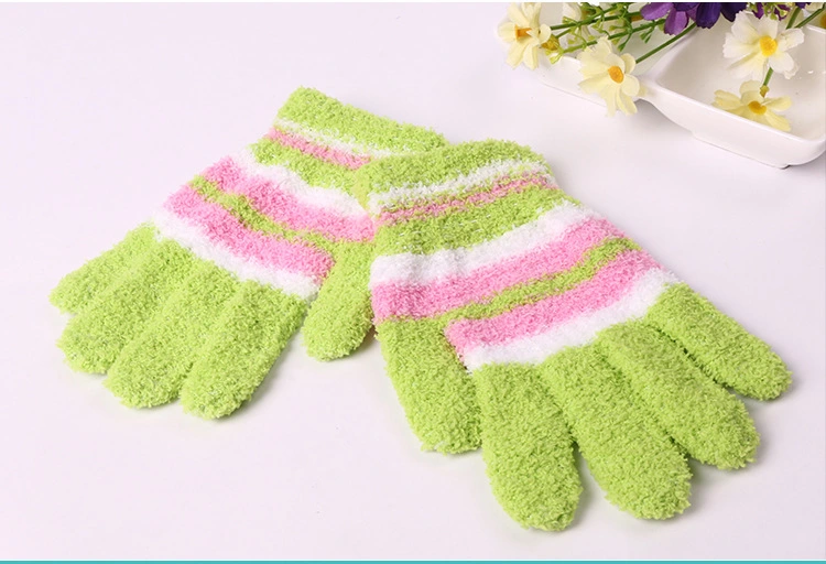 Soft Cozy Fuzzy Fluffy Winter Magic Gloves Knit with Softee Yarn Cheap