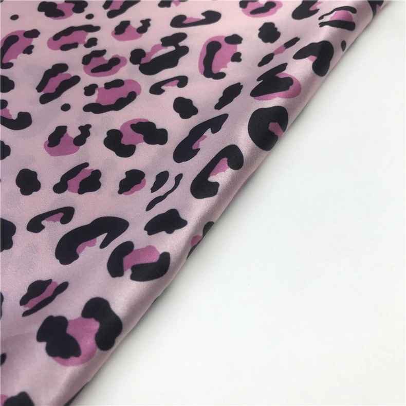 Fashion Silk Satin Chiffon Fabric Disperse Digital Printing for Garment Dress Scarf