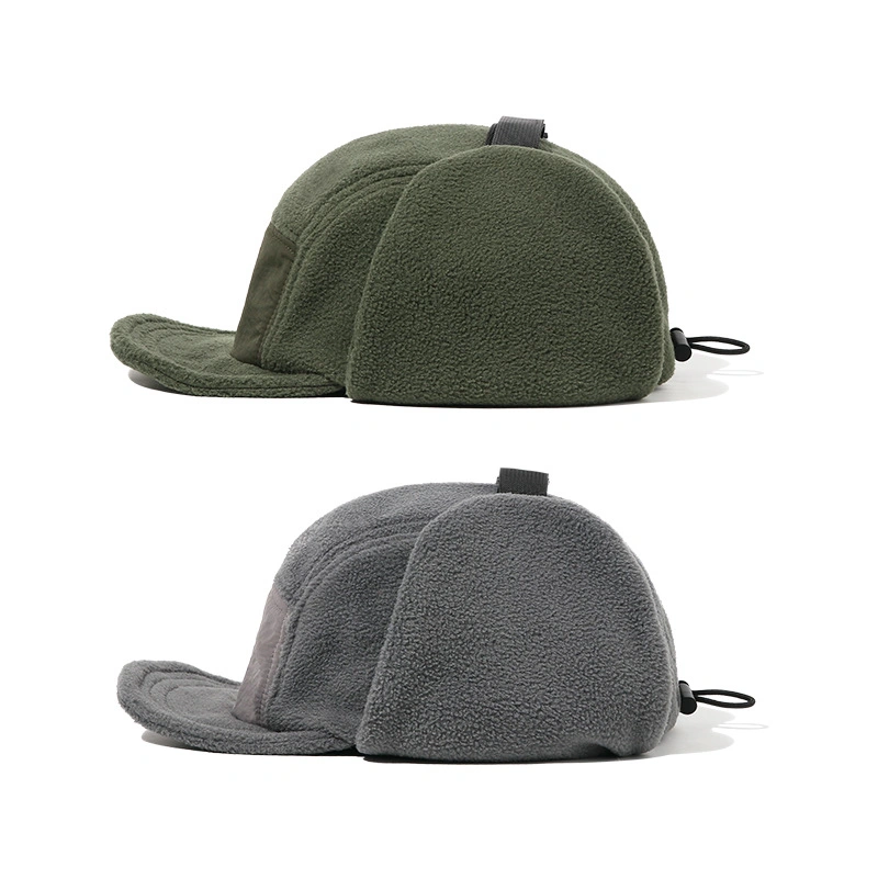 Custom Winter Polar Fleece Trapper Hat Fashion Outdoor Hat for Wholeseller OEM ODM