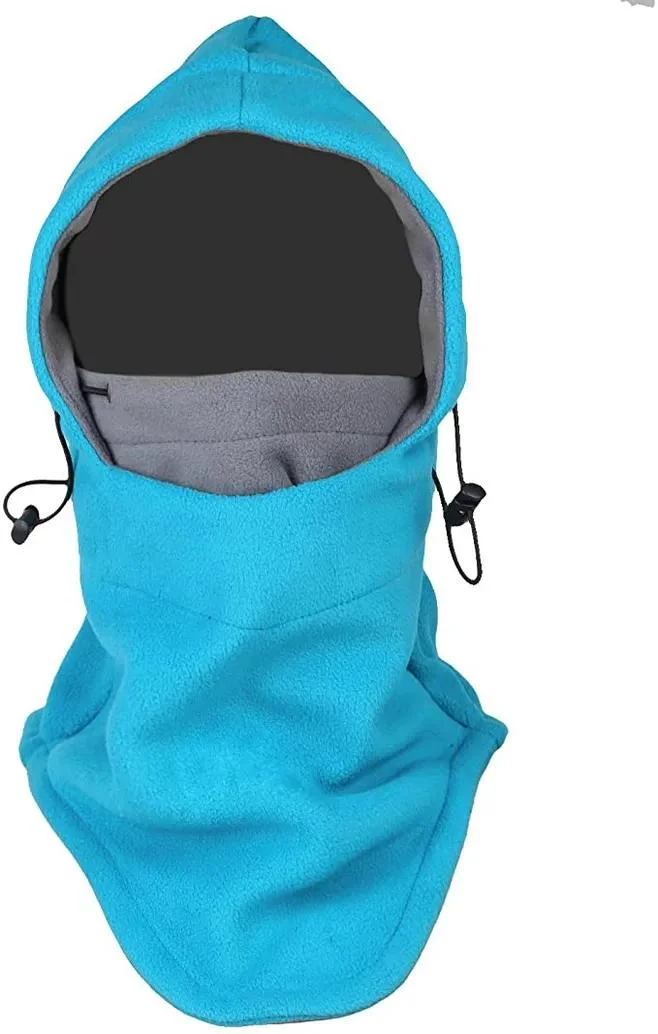 Hiking Camping Cycle Polar Fleece Outdoor Balaclava Snood Double Layer Adjustable Neck Tube Scarf