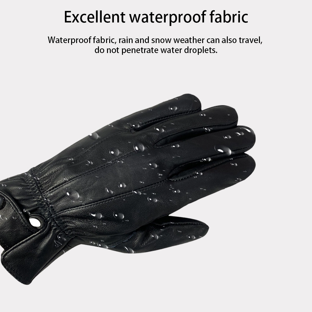 Luxury Mens Leather Dress Winter Driving Gloves Fashion Mens Leather Gloves