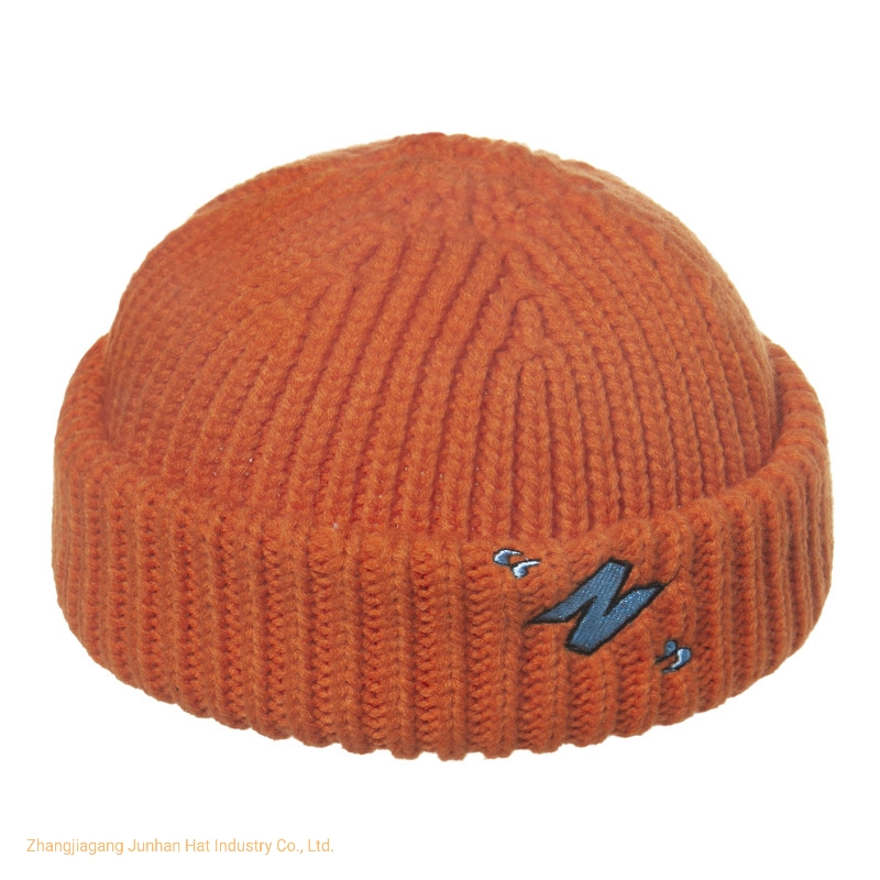 High Quality Wholesale Custome Knitted Beanie Short Skull Warm Winter Hats