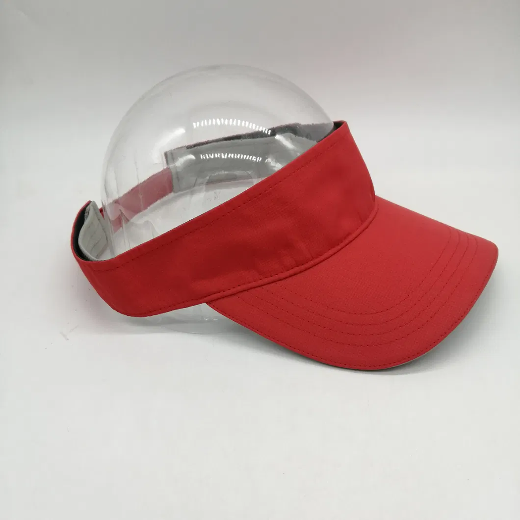 Wholesale OEM Sports Polyester Quick Dry Custom Sun Visor Cap Hat Factory Price