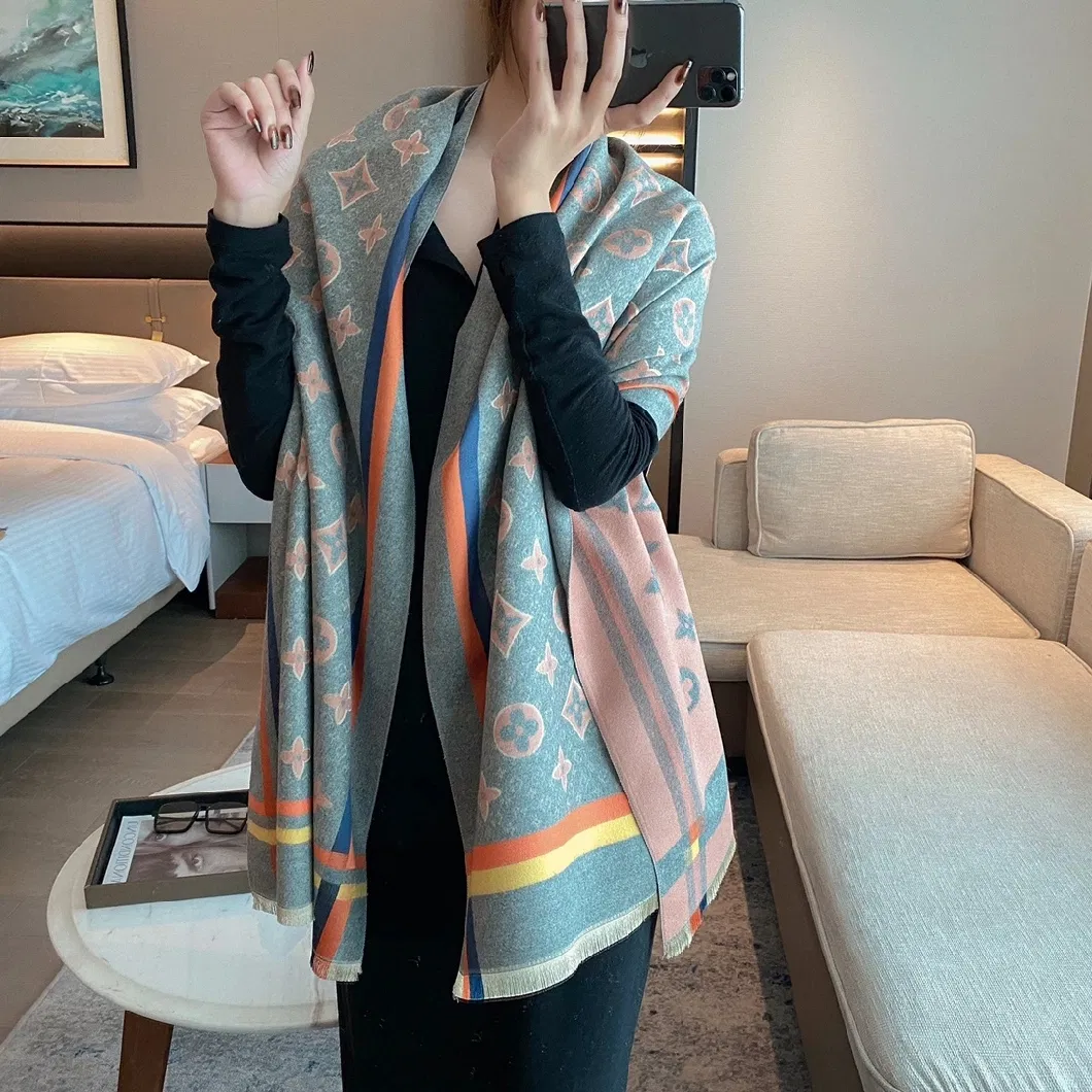 Wholesale Fashion Luxury Winter Top Brand Replica Designer Scarf Shawl Ladies Scrafs