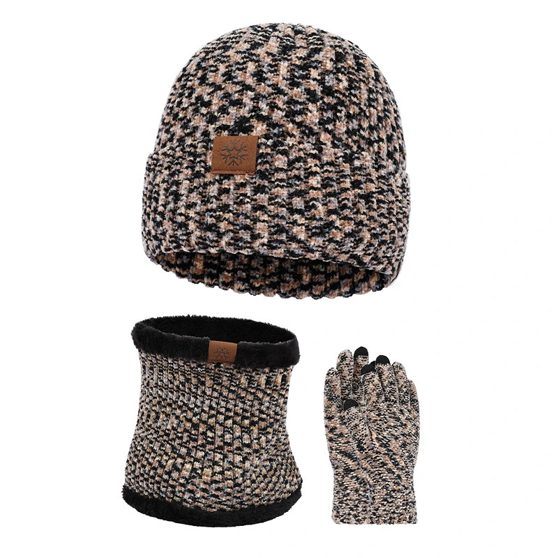 Good Quality Knitted Hat, Scarf, Glove, Beanie