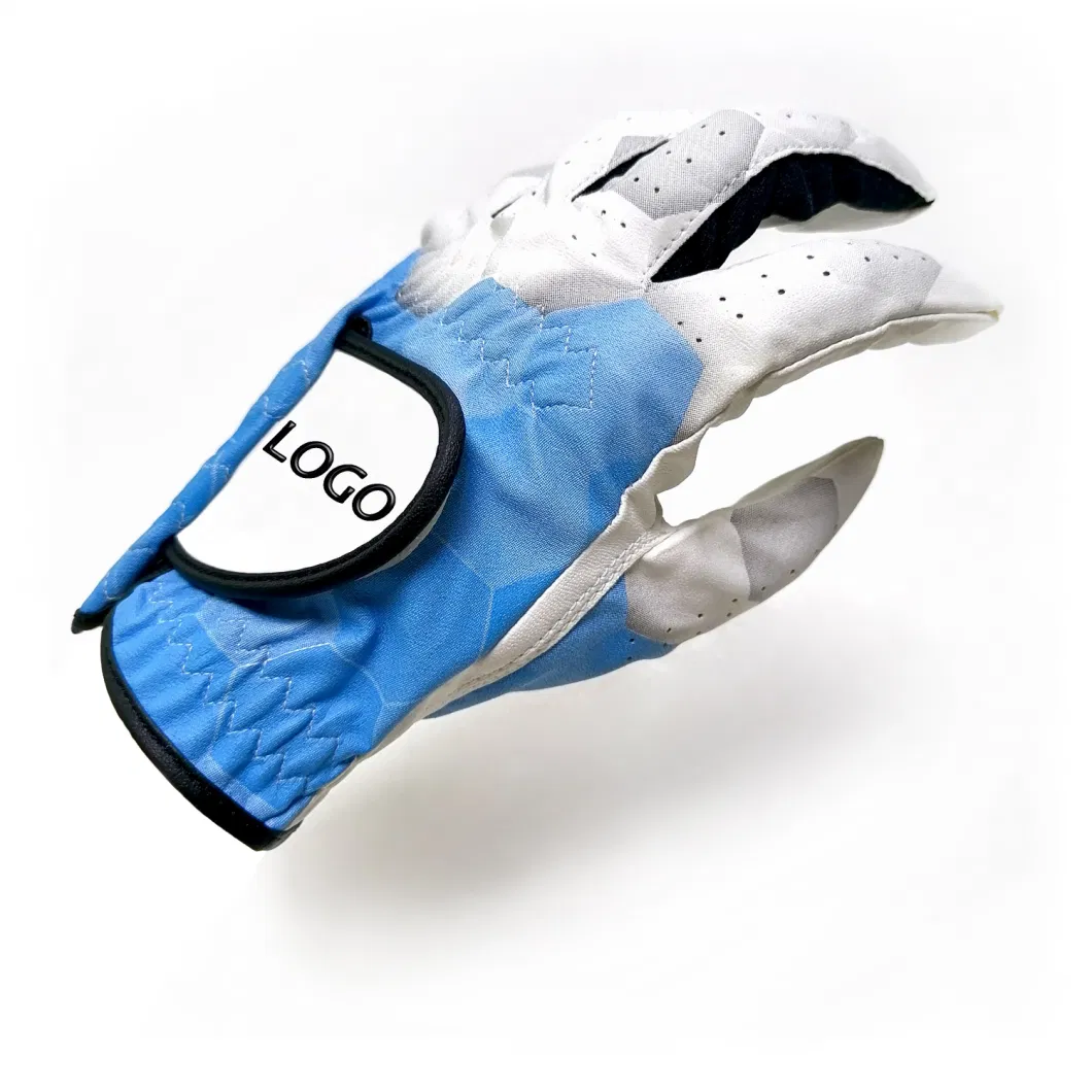 White Golf Gloves for Men with Custom Logo