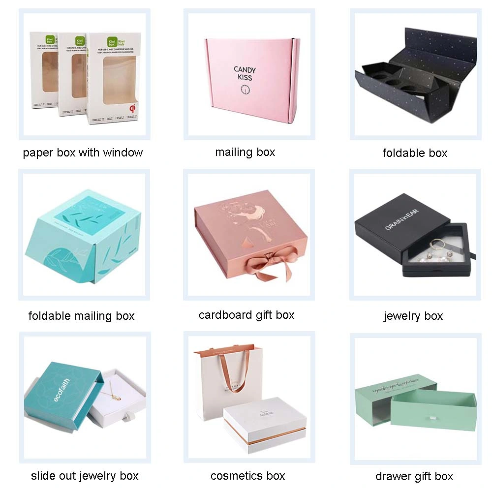 Slide out Box Packaging for Jewelry Gifts Scarfs Paper Gifts Drawer Box Cardboard Jewelry Box with Sponge Foam Holder