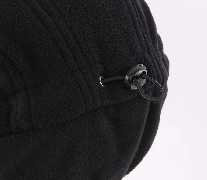 Custom Classical Winter Hats Unisex Outdoor Windproof Wool Cycling Adjustable Fleece Hat
