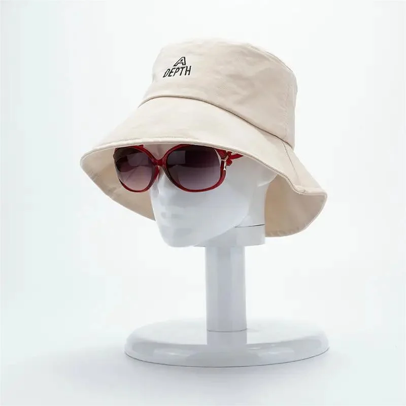 Custom 100% Polyester Fishing Bucket Hat with Hand Tag Wholesale Fisherman Bucket Hat