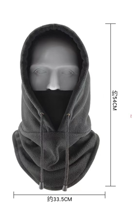 Winter Sports Ski Bike Bicycle Snowboard Full Face Mask Tactical Heavyweight Thermal Hood Fleece Balaclava