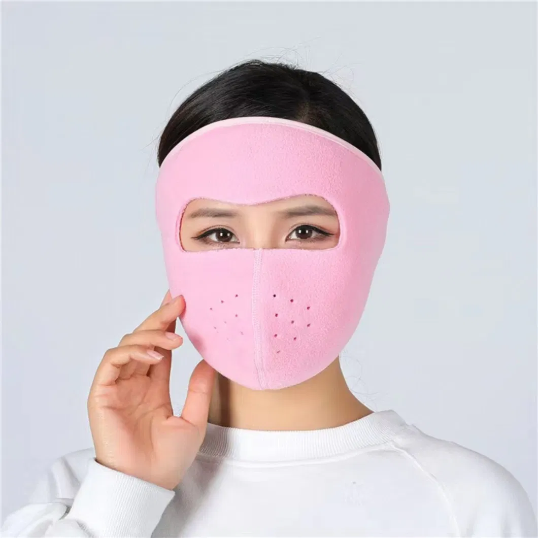 Face Mask Warm Ski Cycling Skating Mountain Climbing Hiking for Autumn Winter Unisex Dust Proof Full Face Cover Thicken Sunscreen Bl18544