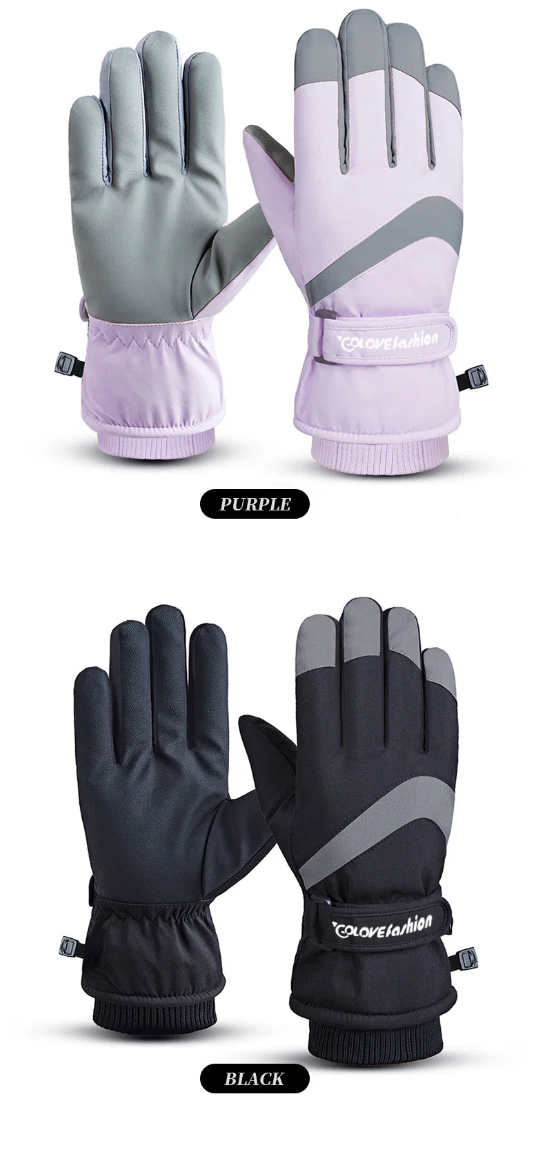 Winter Grossiste Gant Chauffe Main Pour Femme Warmer Touch Screen Gant Pour Femme Ski Sport Gloves