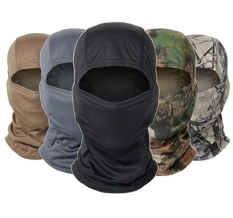 Custom Made Camouflage Balaclava One Hole Full Face Ski Mask Hood Beanie Hat for Winter
