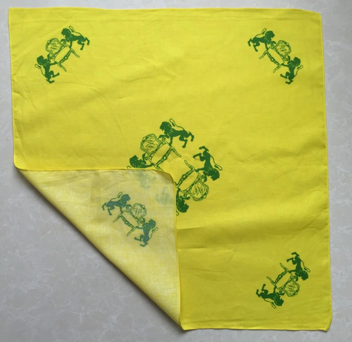 The Dog Paw Prints Scarf/ Head Scarf with Customized Logo