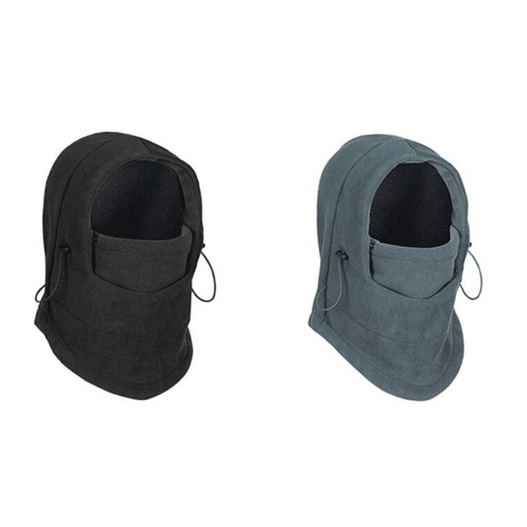 New Multi-Functional Fleece Windproof Hood Outdoor Warm Hat Sports Riding Hat