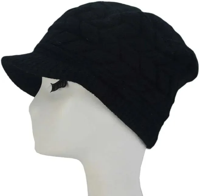 Wholesale Classical Winter Autumn Warm Comfortable Outdoor Adjustable Wool Cap Hat