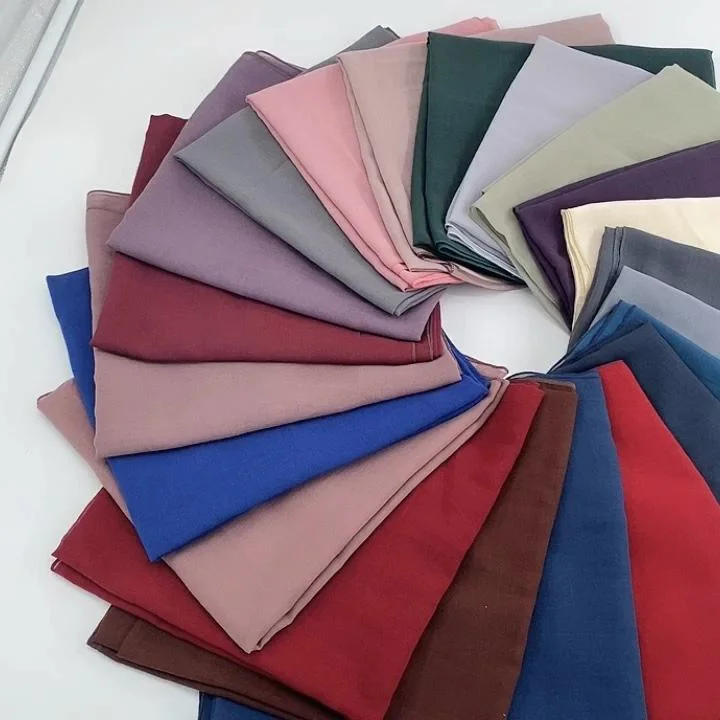 Best Selling Malaysia High Quality Tudung Cotton Women Cheap Scarves