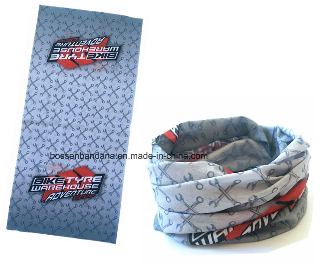 OEM Customized Design Print Polyester Tubular Headscarf Snowboard Multifunctional Face Mask