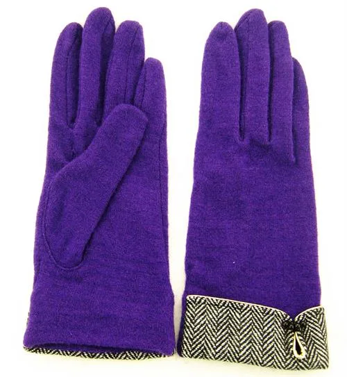 Lady Fashion Wool/Winter/Warm Gloves Without Fingers (JYG-25057)