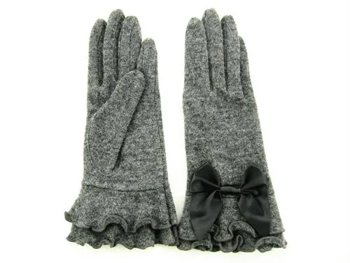 Lady Fashion Wool/Winter/Warm Gloves Without Fingers (JYG-25057)