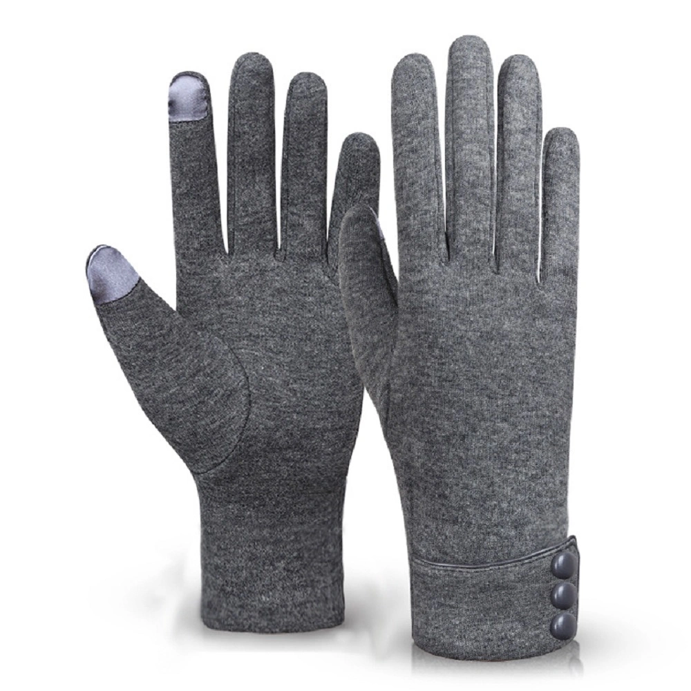 Women Full Finger Winter Warm Gloves Windproof Gloves with Touch Screen Design Wbb14522