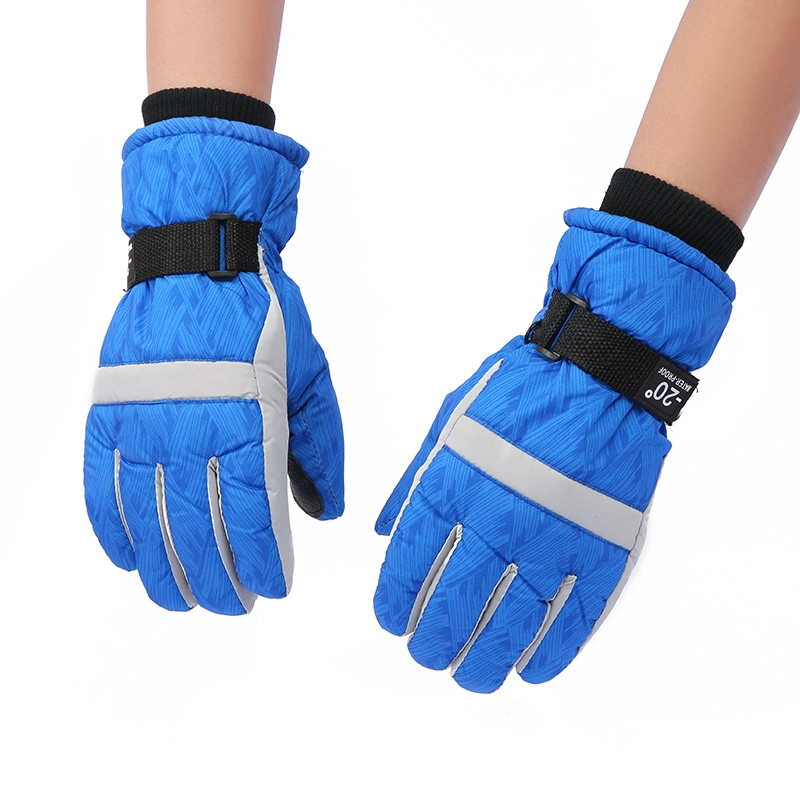 Autumn Winter Sports Outdoor Riding Windproof Non-Slip Warm Creative Touch-Screen Ski Gloves