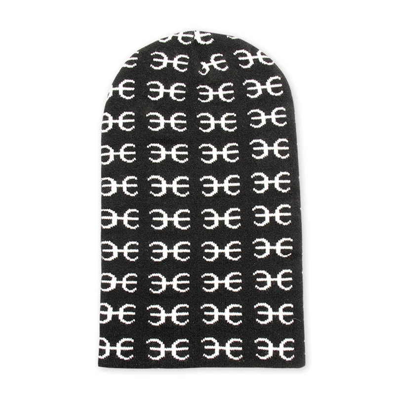 Winter Knitted Cap Three Hole Face Cover Skimask Custom Logo Balaclava Ski Mask