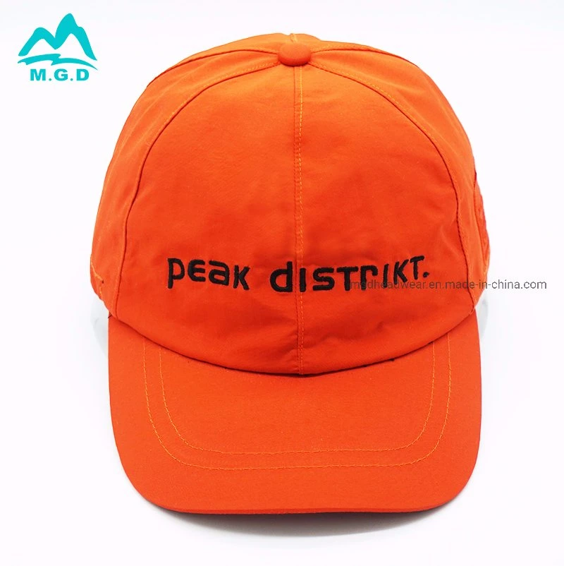 Wholesale High Quality Custom 6 Panel 100% Polyester Sport Caps Baseball Caps National Hat