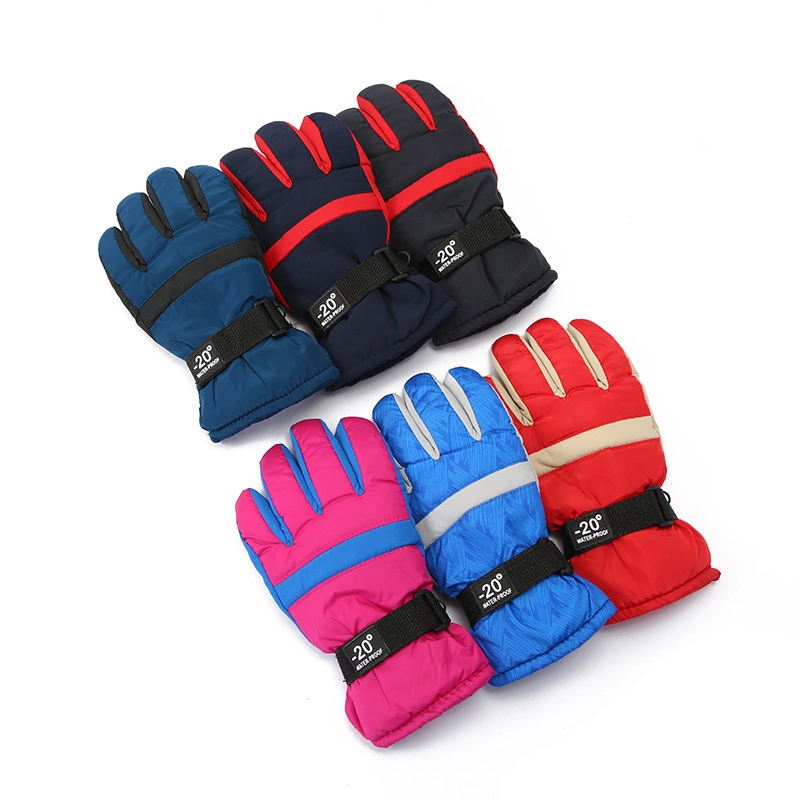 Autumn Winter Sports Outdoor Riding Windproof Non-Slip Warm Creative Touch-Screen Ski Gloves