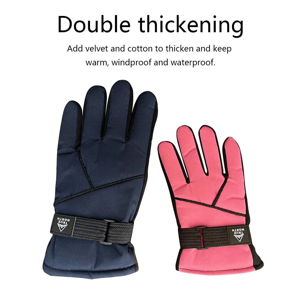 Custom Design Winter Safety Work Glove Women Touchscreen Non-Slip Guantes De Esqui Gloves