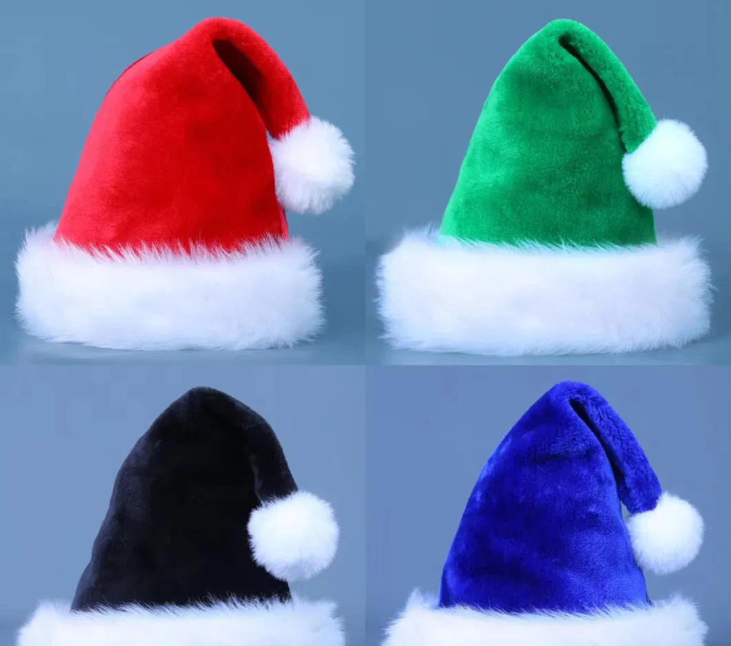 New Winter Festival Xmas Party Pompom Hats Christmas Knitted Beanies Hat