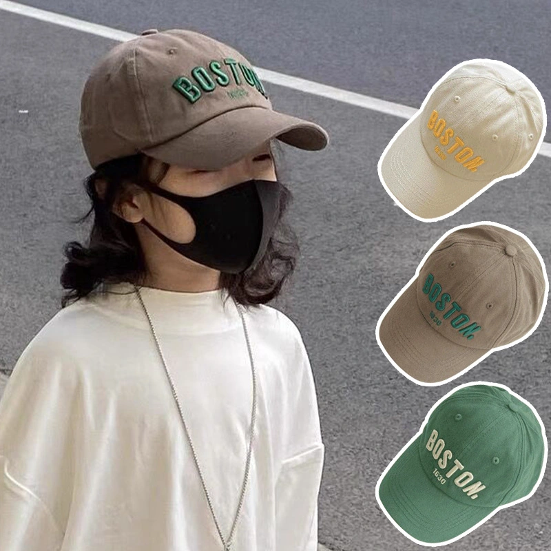 Customizable Fashion Cotton Embroidery Baby Children Leisure Boy and Girl Hat