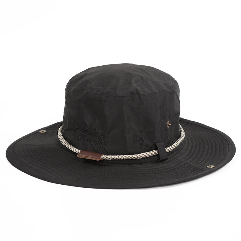 Wholesale Personalized Logo Safari Plain Bucket Hat