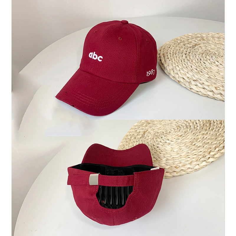 Wholesale Unisex Cotton Embroidery Logo Cap Hat Custom Baseball Cap Supplier