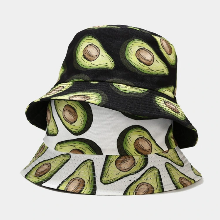 100% Polyester Wide Brim High Quality Custom Embroidery Printed Sublimation Bucket Hat