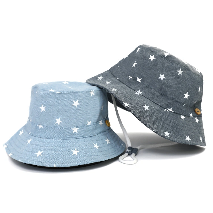 Custom Cotton Fashion Summer Outdoor Fisherman Floppy Bucket Hat