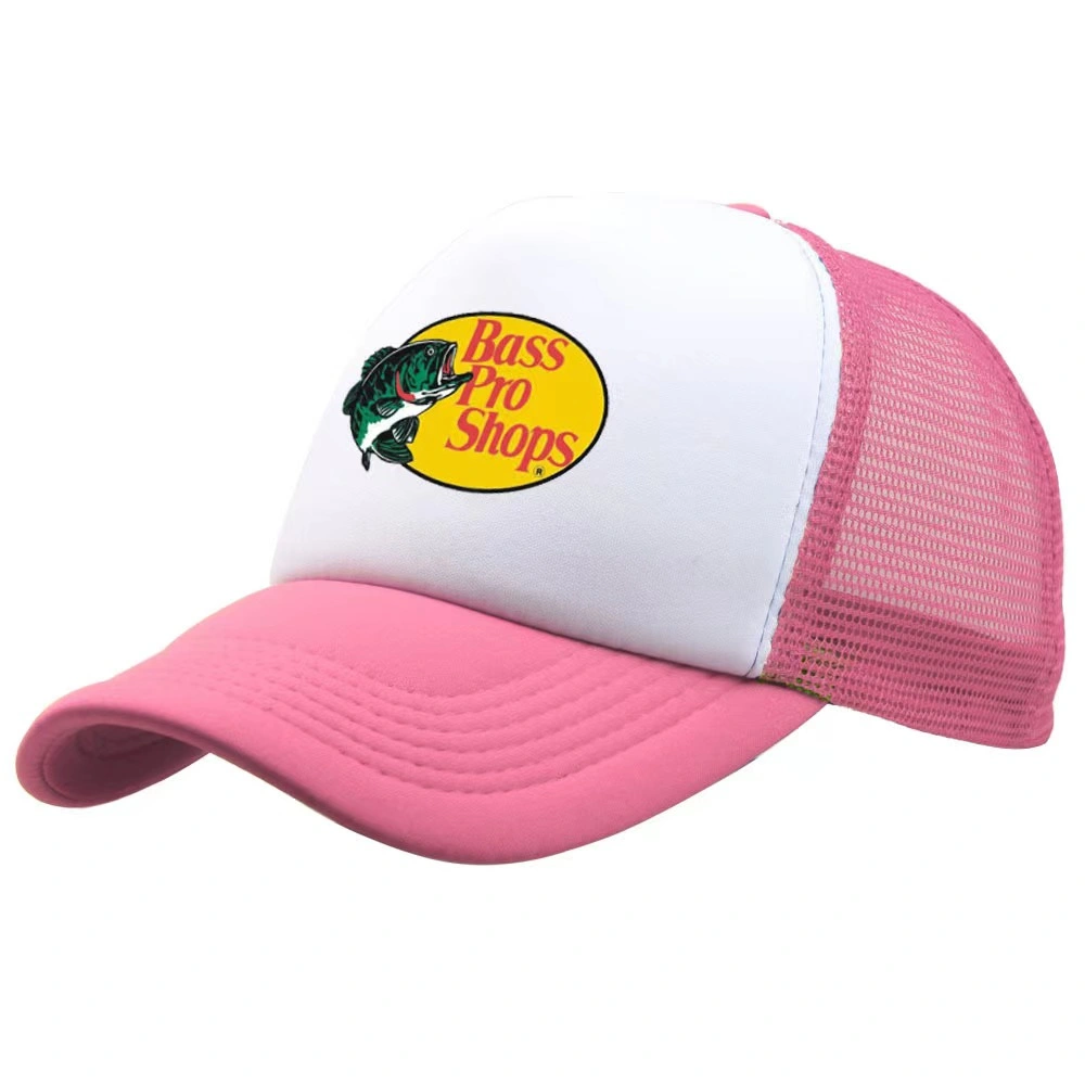 Available Customize Good Quality Polyester Mesh Summer Sun Golf Caps