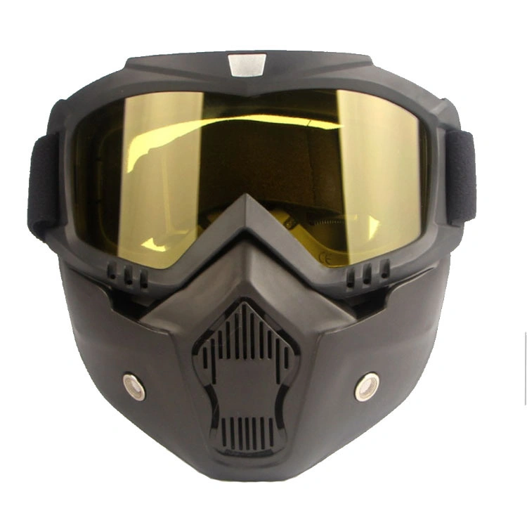 Su-060 Motorcycle Full Face Mask Protective Outdoor Masks Ski Goggle