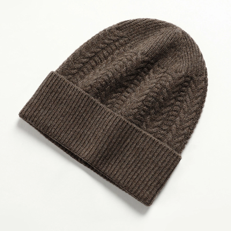 Custom Classic Winter Thick Men&prime; S Knitted Wool Beanie Hat