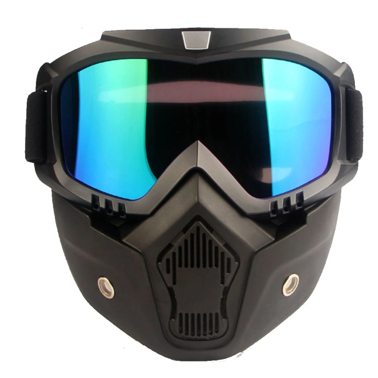 Su-060 Motorcycle Full Face Mask Protective Outdoor Masks Ski Goggle