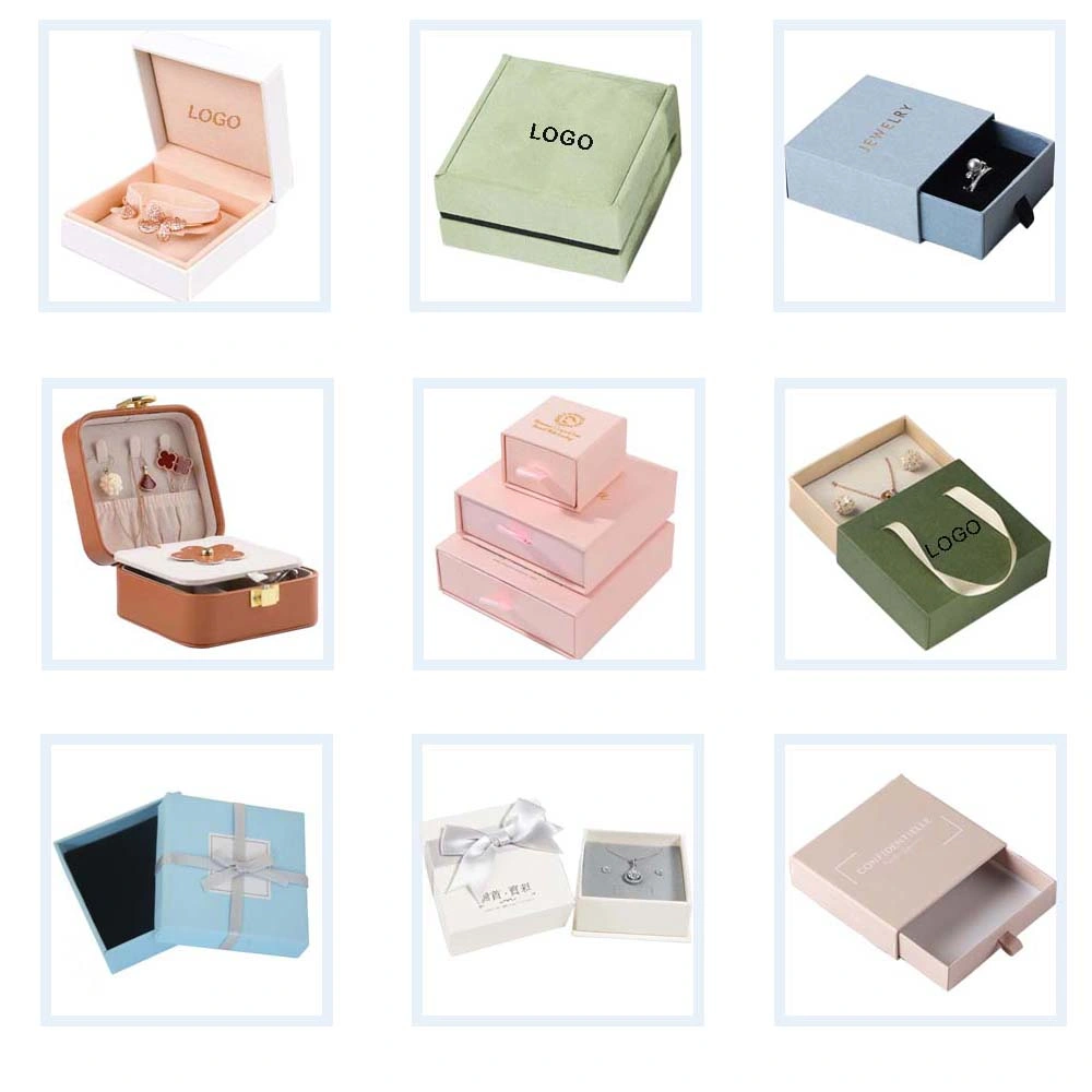 Slide out Box Packaging for Jewelry Gifts Scarfs Paper Gifts Drawer Box Cardboard Jewelry Box with Sponge Foam Holder