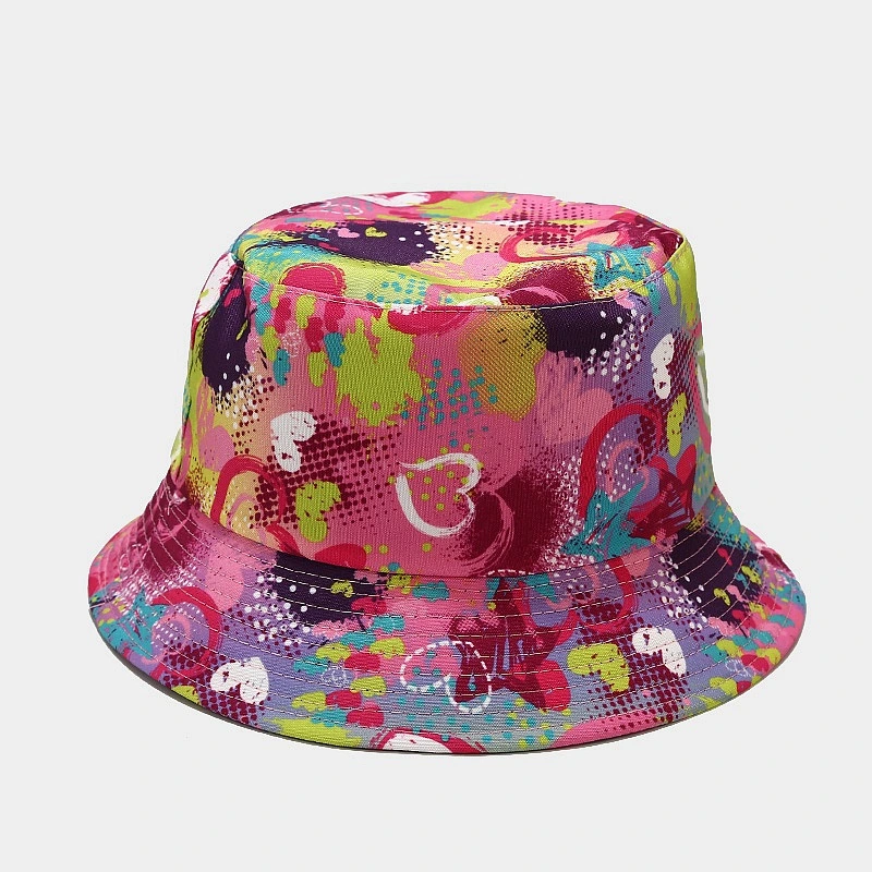 Personalized Famous Singer Bob Marley Cotton Custom Logo Print Fashion Bucket Hats