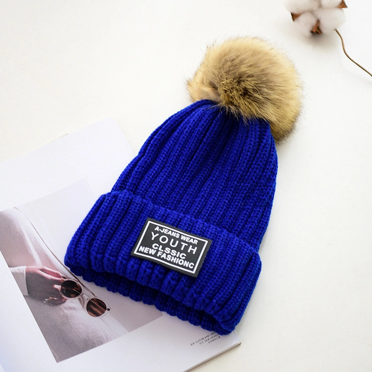 &Nbsp; Wholesale Winter Best Sale High Quality Wool Yarn Warm Soft Kids Cute Knitted Hat